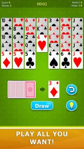 Golf Solitaire - Card Game screenshot 14