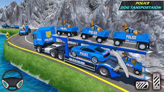 US Police Car Transport Games screenshot 10