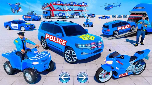 US Police Car Transport Games screenshot 12