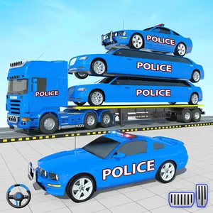 US Police Car Transport Games screenshot 14