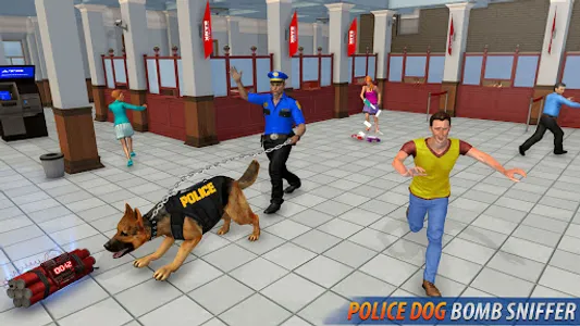 US Police Dog Bank Crime Chase screenshot 12