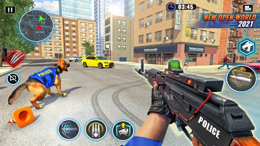 US Police Dog Bank Crime Chase screenshot 8