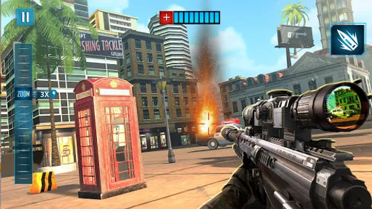 Hero Sniper FPS Shooting Games screenshot 0