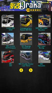 Mod Bussid Bus SR2 STJ Draka screenshot 3