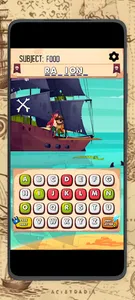 Classic Hangman Pirate Game screenshot 1