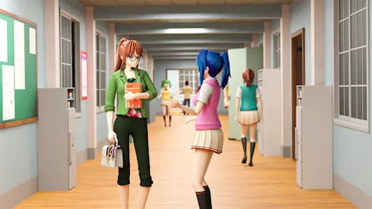 Anime School Teacher 3d screenshot 3