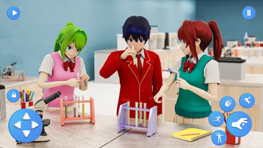 Anime Highschool Girl Life Sim screenshot 0