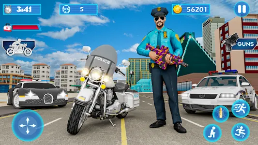 Bike Racing Game Shooting Game screenshot 11