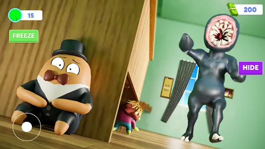 Hide Daddy : Find Monster Game screenshot 2