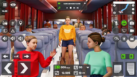 US City Bus Simulator 3d Games screenshot 1