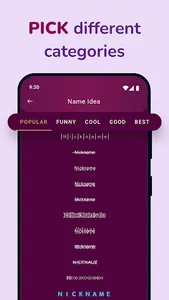 Nickname Maker: Name Generator screenshot 7