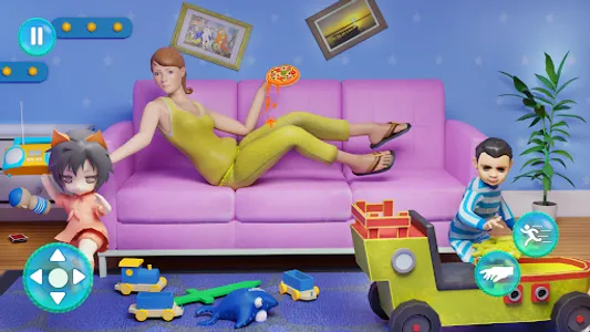 Twins Mother Simulator Life screenshot 0