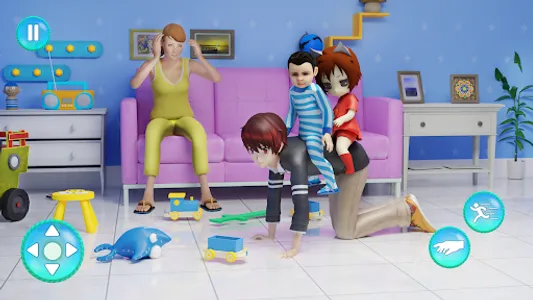 Twins Mother Simulator Life screenshot 3