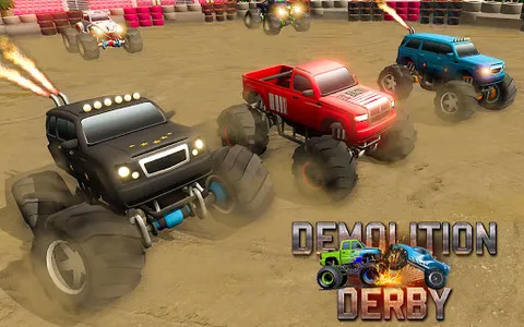 Demolition Derby-Monster Truck screenshot 12