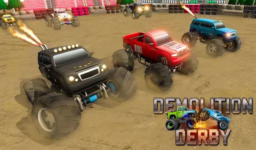 Demolition Derby-Monster Truck screenshot 6