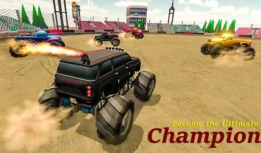 Demolition Derby-Monster Truck screenshot 9