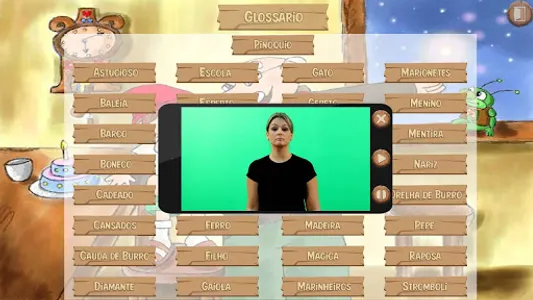 Aventuras de Pinóquio Libras screenshot 2