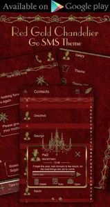 Red Gold Chandelier 3D Next La screenshot 4