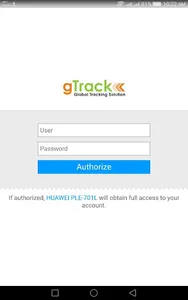 gTrack screenshot 1