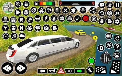 Offroad Limo Car Simulator 3D screenshot 2