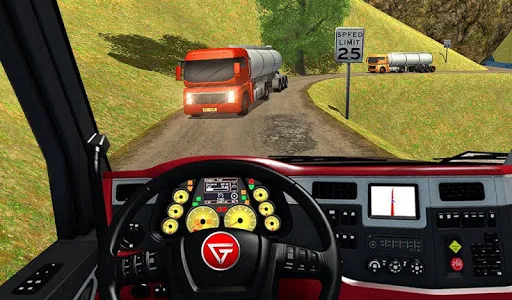 Oil Tanker Truck Driving Game screenshot 14