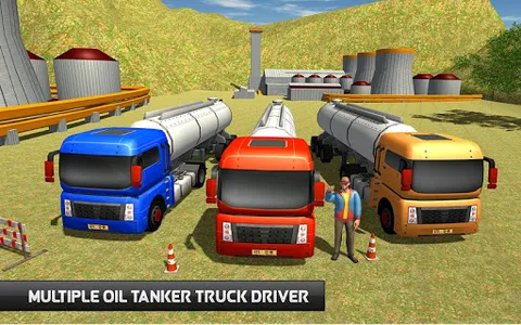 Oil Tanker Truck Driving Game screenshot 19