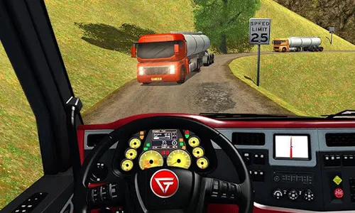 Oil Tanker Truck Driving Game screenshot 2