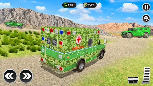 Army Ambulance Driving Rescue screenshot 1