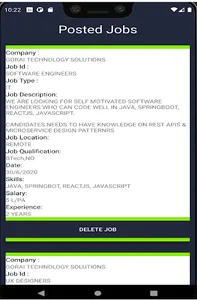 Chakuri - Employer screenshot 1