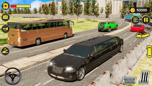 Limousine Car Game Simulator screenshot 0