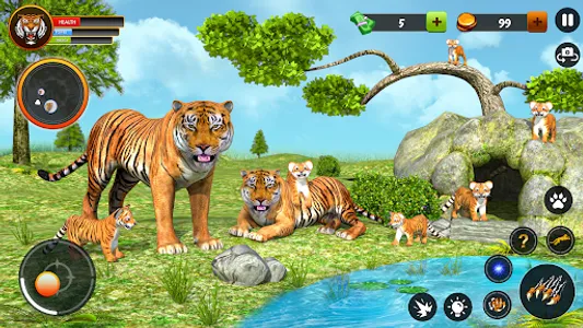 Tiger Games Wild Animal Games screenshot 18