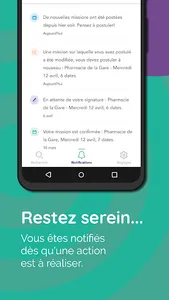 24/7 app. pour les remplaçants screenshot 3