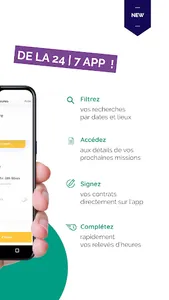 24/7 app. pour les remplaçants screenshot 5
