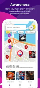 Aware: Find my Friends & Crime screenshot 0