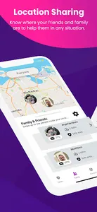 Aware: Find my Friends & Crime screenshot 1