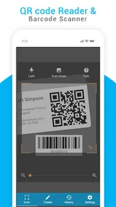 QR code reader & barcode Scann screenshot 1
