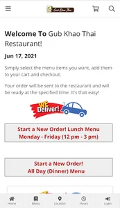 Gub Khao Thai Restaurant screenshot 1