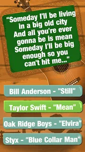 Guess The Lyrics Country Music screenshot 0