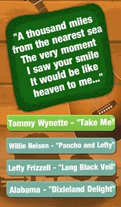 Guess The Lyrics Country Music screenshot 5