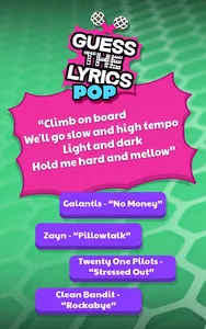 Guess The Lyrics POP Quiz screenshot 6