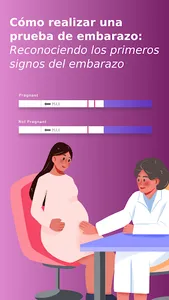 Guía de prueba de embarazo screenshot 1