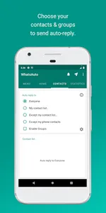 WhatAuto - Reply App screenshot 1