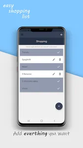Easy Shopping List screenshot 1