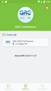 GRC Conference screenshot 1