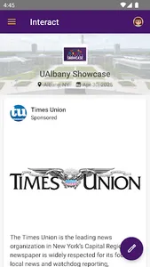 UAlbany Showcase screenshot 2