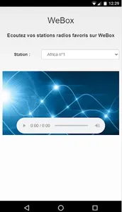 WeBox Radio & TV screenshot 0