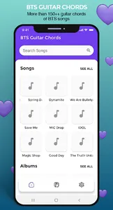 BTS Guitar Chords Offline screenshot 0