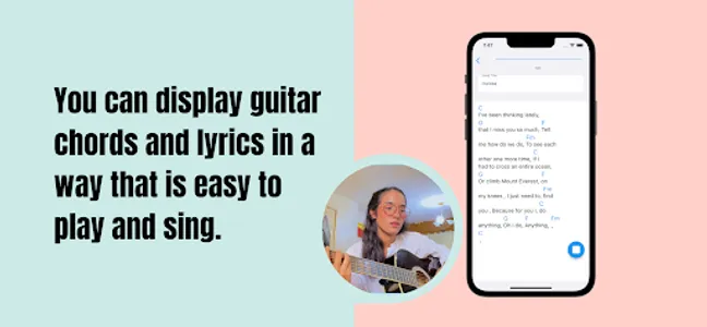 Guitar Chord & Lyrics Note App screenshot 3