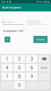 flash moyenne screenshot 0