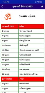 Gujarati Calendar Panchang2023 screenshot 2